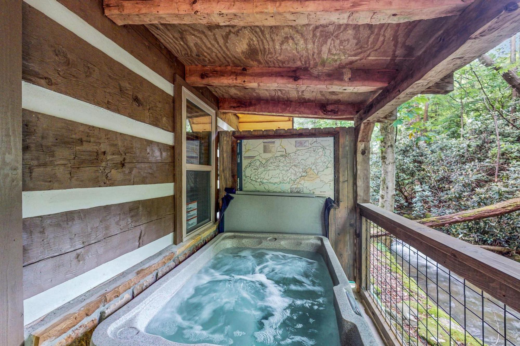Up The Creek Villa Gatlinburg Exteriör bild