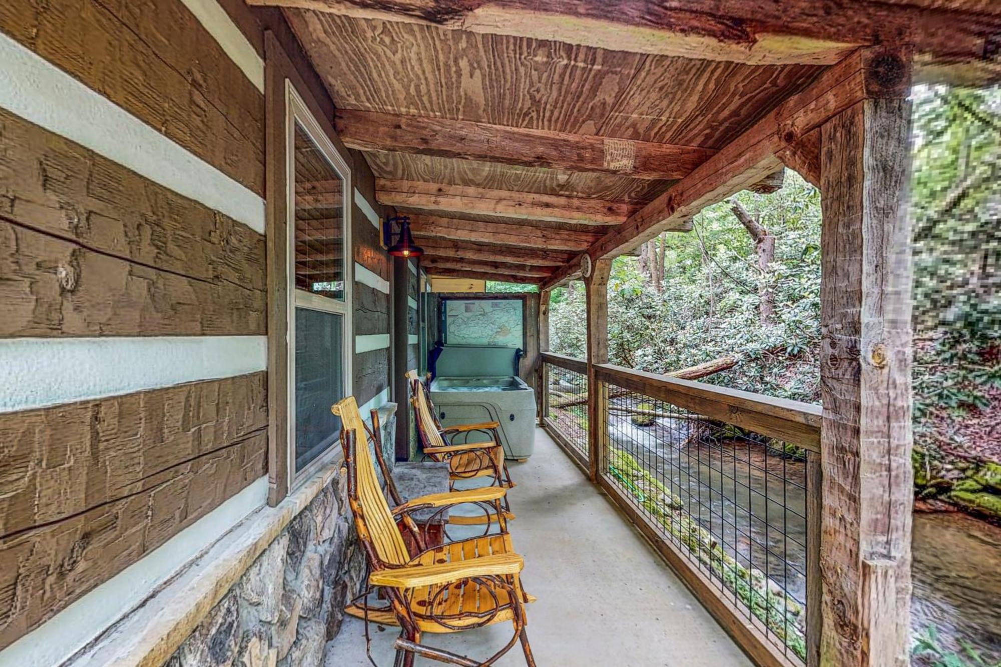 Up The Creek Villa Gatlinburg Exteriör bild