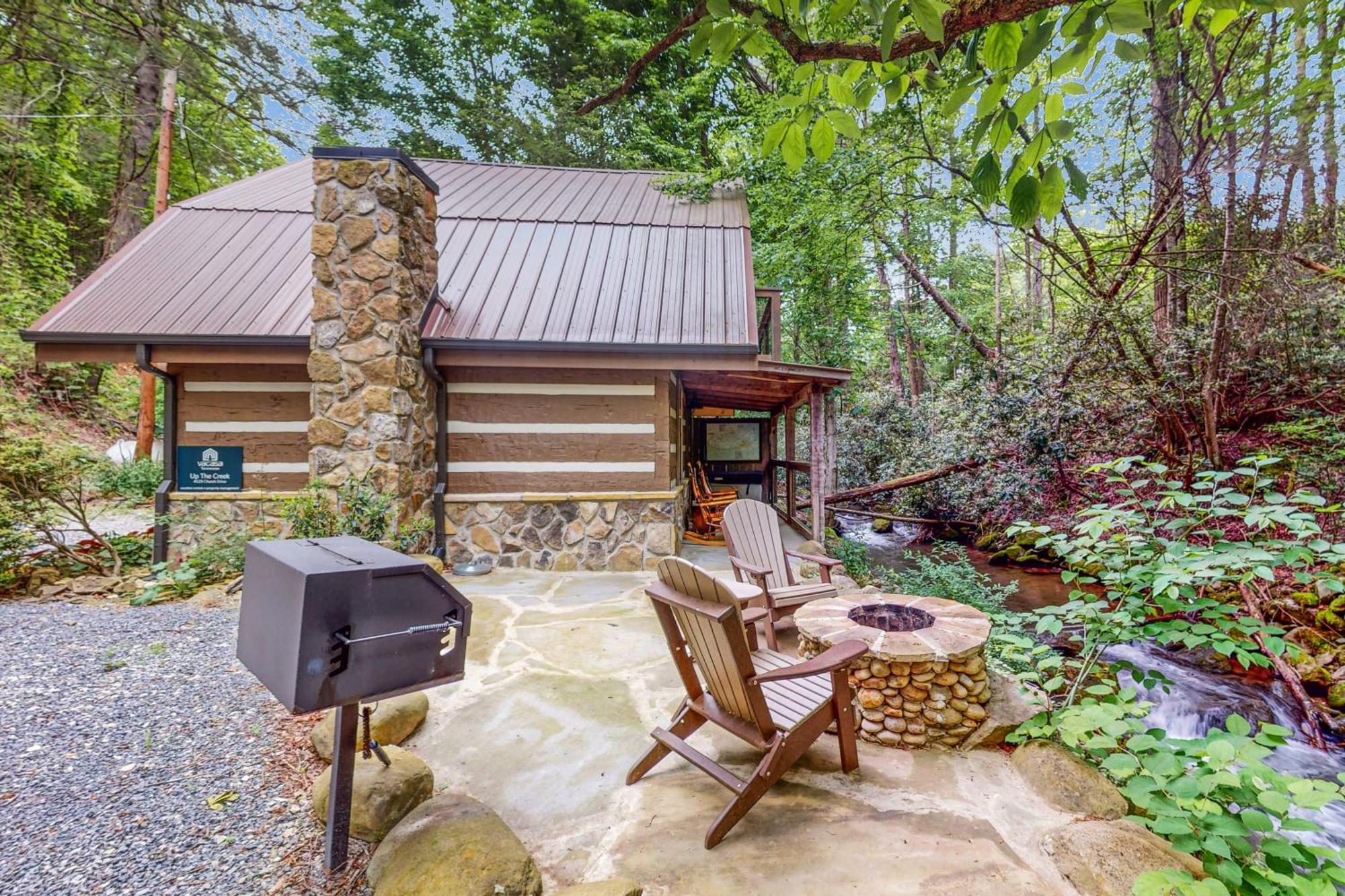 Up The Creek Villa Gatlinburg Exteriör bild